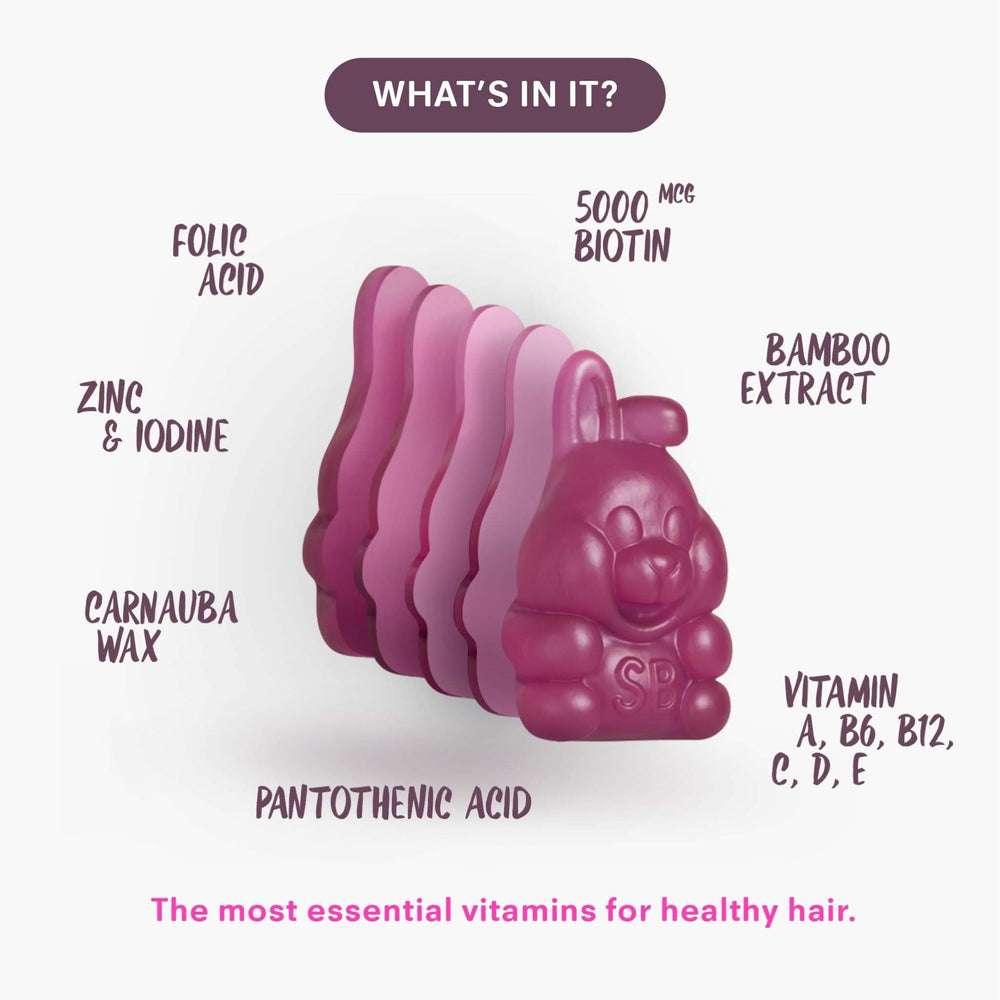 
                  
                    SweetBunny® Vitamins: 3 MONTHS VOLUME PACK | SweetBunny® Hair Vitamins
                  
                